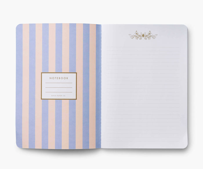 Assorted Set of 3 Hydrangea Notebooks