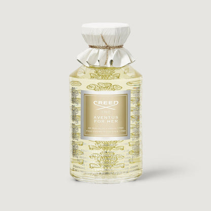 Creed Aventus For Her 240ml Flacon - Engraved Glass with White Leather Cap and Gold Cord | Creed Fragrances