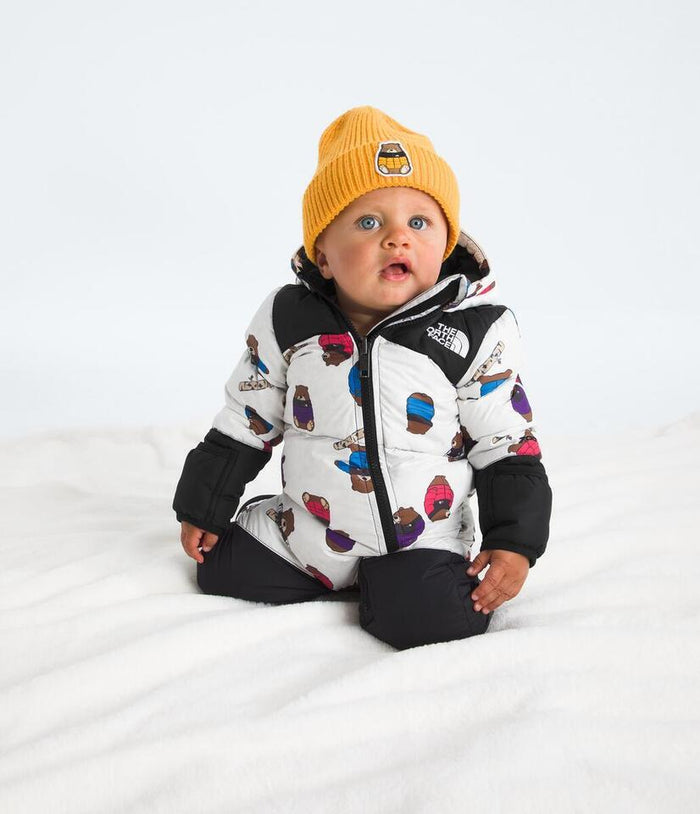 Baby 1996 Retro Nuptse Print One-Piece