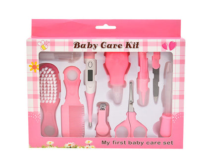 Pink 10-piece set (thermometer)
