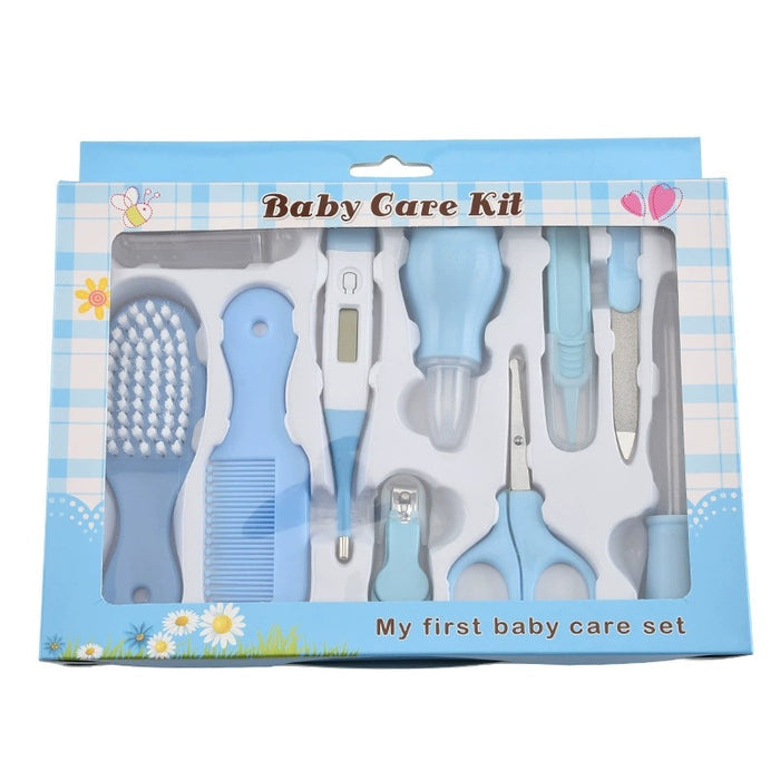 Blue 10-piece set (thermometer)