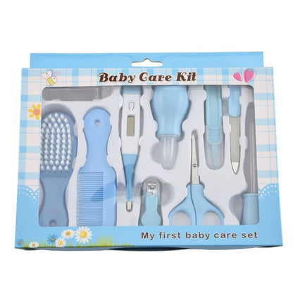 Blue 10-piece set (thermometer)