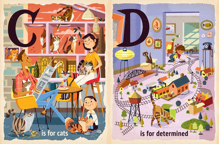 BabyLit Alphabet Books - C is for Cats