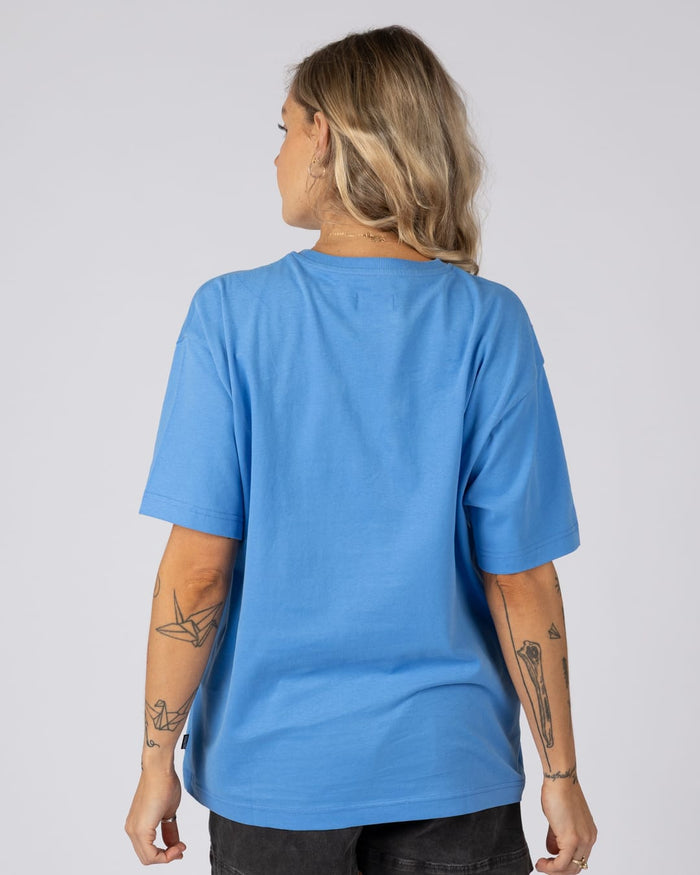 Barrel Surf Womens Short Sleeve T-Shirt in Bright Blue