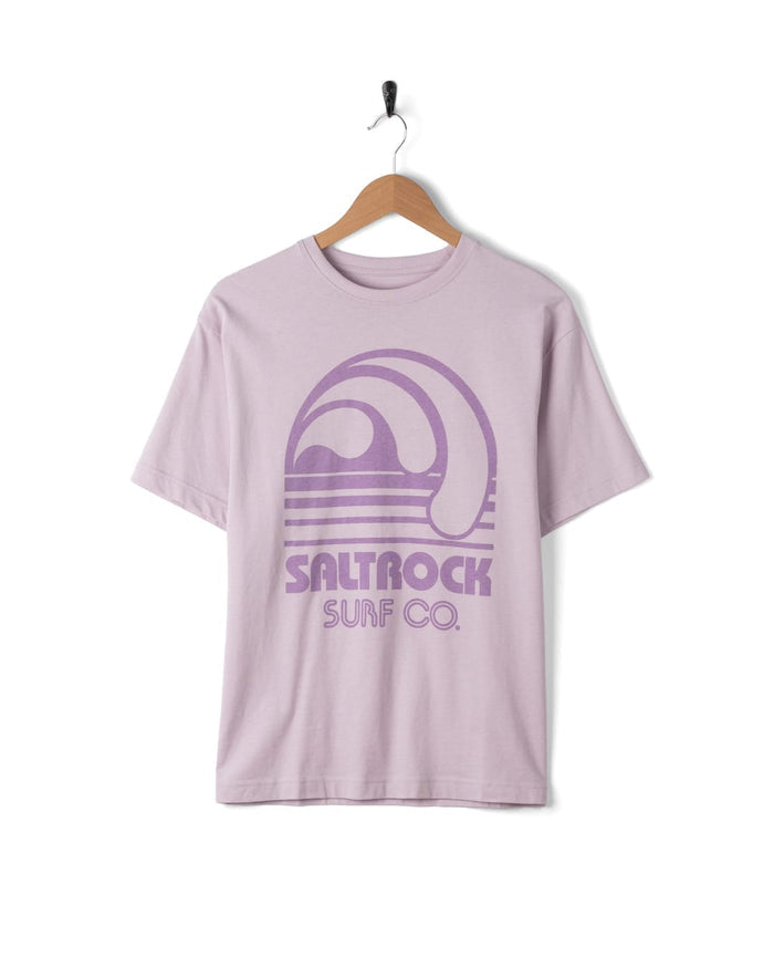 Barrel Surf Womens Short Sleeve T-Shirt in Purple
