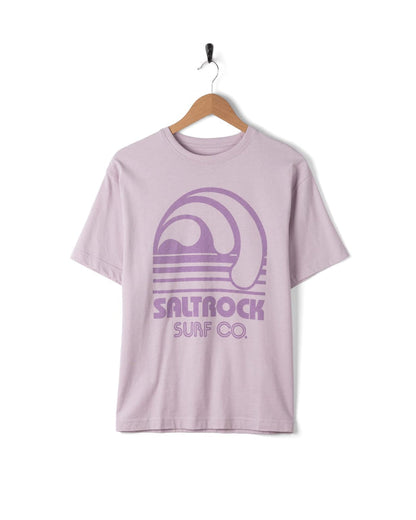 Barrel Surf Womens Short Sleeve T-Shirt in Purple