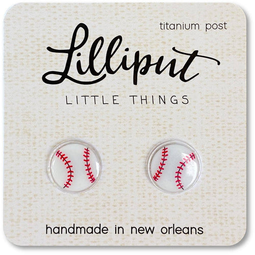 Baseball Earrings