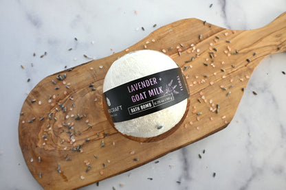 Bath Bomb - Lavender + Goat Milk (Imperfect & Irresistible)
