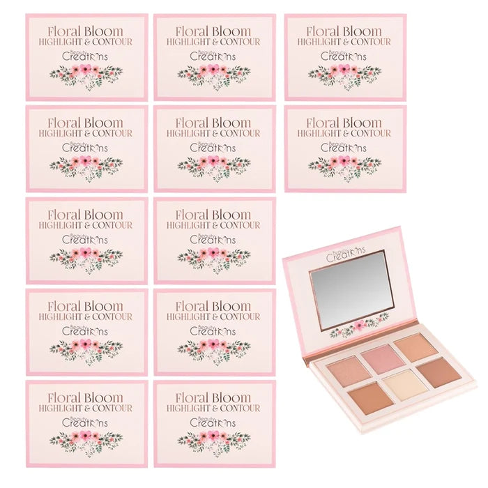 Beauty Creation - Floral Bloom Highlight & Contour Kit