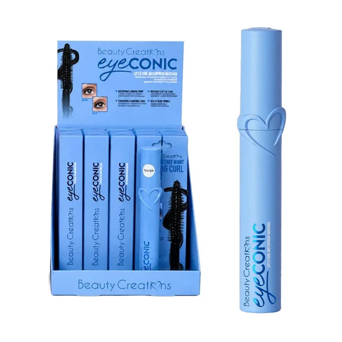 Beauty Creations - Eyeconic Lift & Curl Waterproof Mascara – Deep Jet Black Formula
