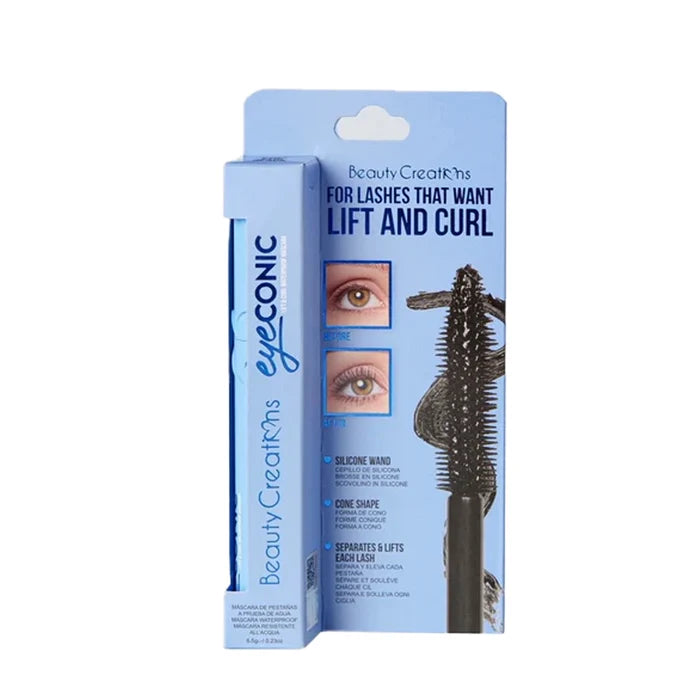 Beauty Creations - Eyeconic Lift & Curl Waterproof Mascara – Deep Jet Black Formula
