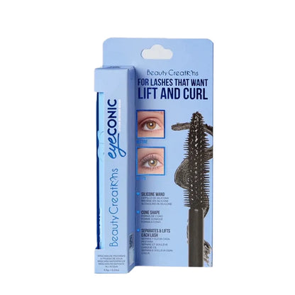 Beauty Creations - Eyeconic Lift & Curl Waterproof Mascara – Deep Jet Black Formula