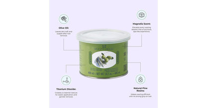 Beauty Image Soft Wax - Olive Oil (14.1oz./400gm)