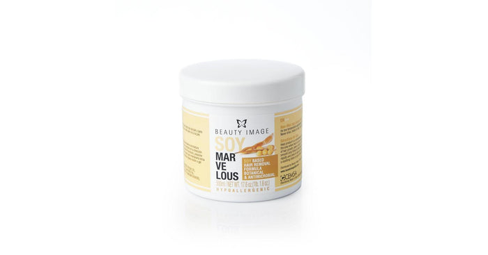 Beauty Image Soft Wax - Soy Marvelous Jar (17.6oz./500gm)