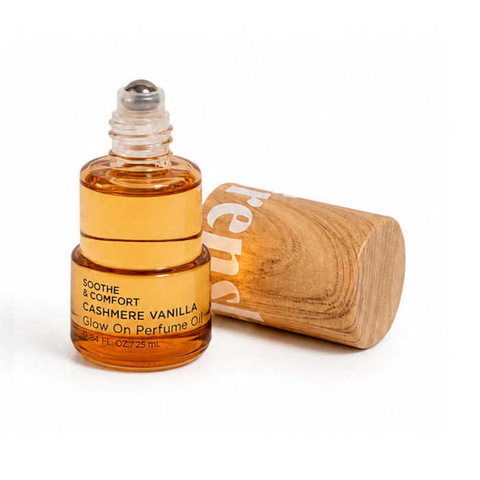 Being Frenshe Soothe & Comfort Cashmere Vanilla Glow On Perfume Oil 25ml