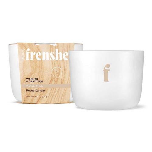 Being Frenshe Warmth & Gratitude Moon Milk Reset Candle 8oz