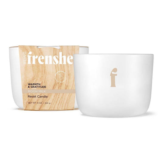 Being Frenshe Warmth & Gratitude Moon Milk Reset Candle 8oz