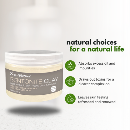 Bentonite Clay - Aged Volcanic Ash