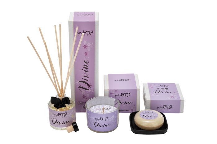 BIO SET DIVINE Energizing - Diffuser + Candle + Soap Kit