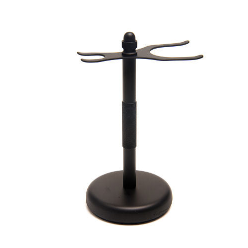 Shaving Stand, Black, For Standard Shaving Brush & Standard DE Safety Razor