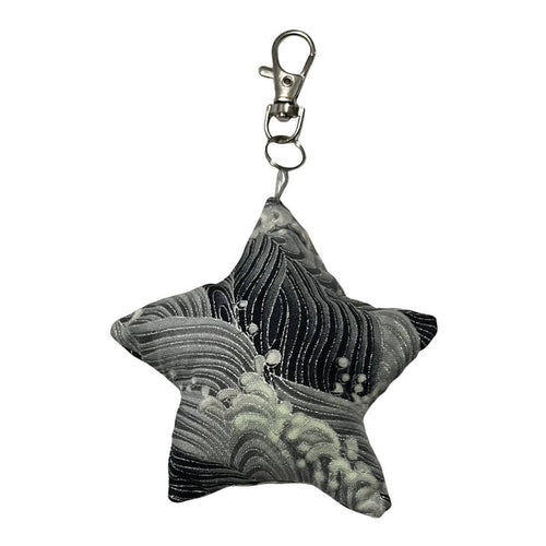Black-White Waves Charm