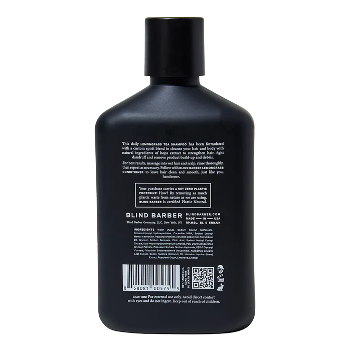 Blind Barber Lemongrass Tea sjampo