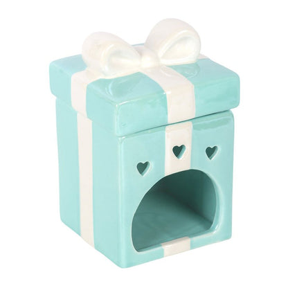 Blue Christmas Present Oil Burner 🇬🇧