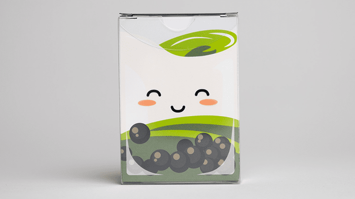PlayingCardDecks.com-Boba Matcha Playing Cards USPCC