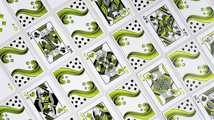 PlayingCardDecks.com-Boba Matcha Playing Cards USPCC