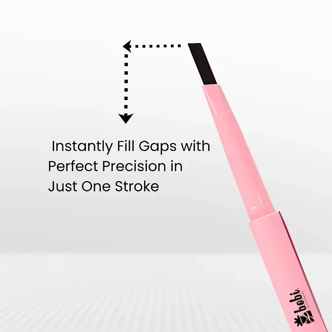 BOBI Eyebrow Pencil Black | Waterproof Smudgeproof Finish