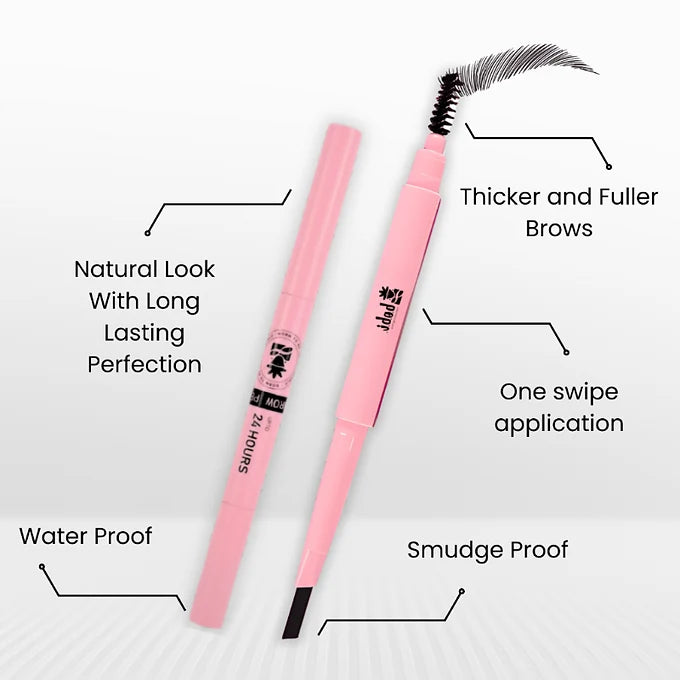 BOBI Eyebrow Pencil Brown | Waterproof Smudgeproof Finish