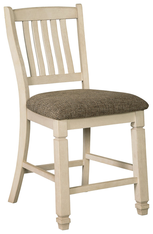 Bolanburg D647-124 Two-tone Upholstered Barstool 2CN