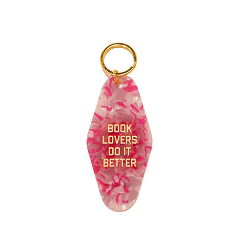 Book Lovers Do It Better Keytag