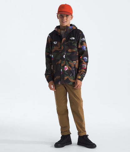 Boys' Antora Print Rain Jacket - Only XXL