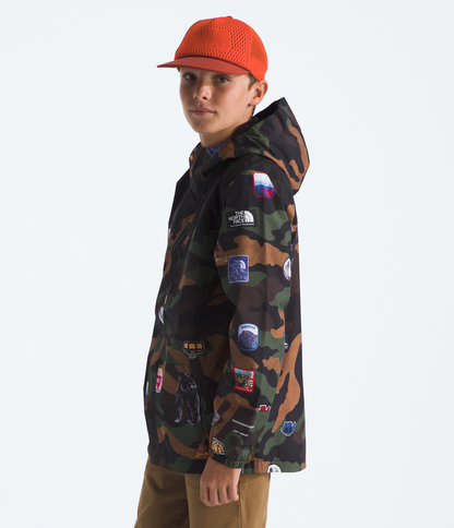 Boys' Antora Print Rain Jacket - Only XXL