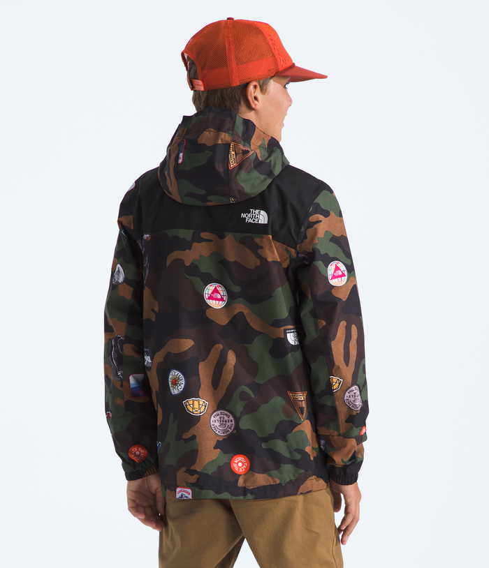 Boys' Antora Print Rain Jacket - Only XXL