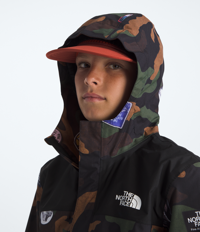 Boys' Antora Print Rain Jacket - Only XXL