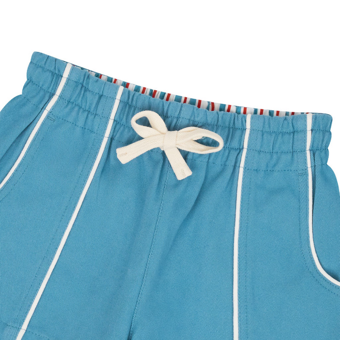 boys cerulean ultra-soft twill shorts