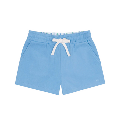 boys le marin blue ultra-soft twill shorts