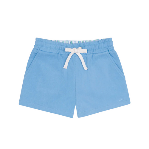 boys le marin blue ultra-soft twill shorts