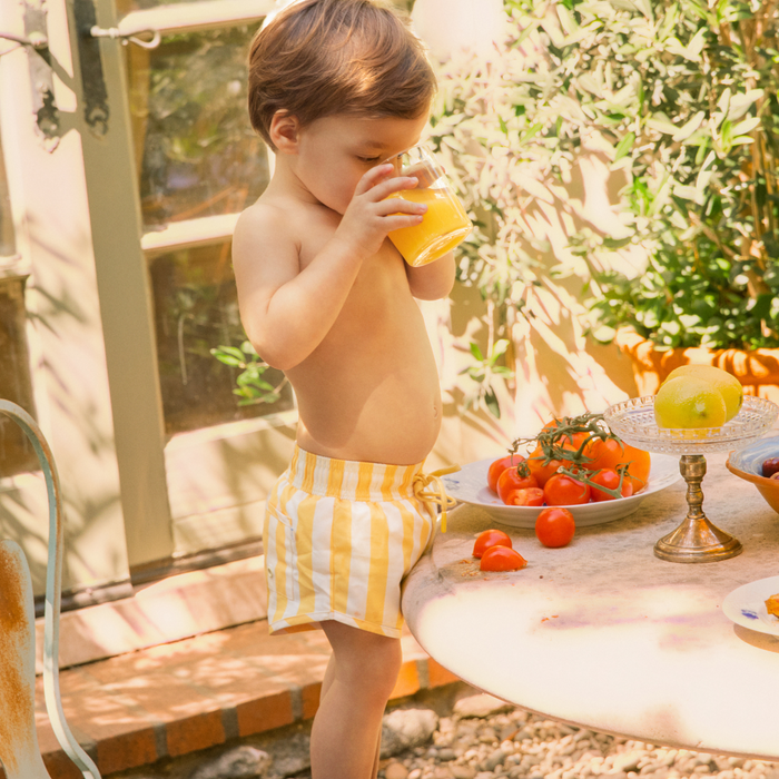 boys soleil cabana stripe boardie
