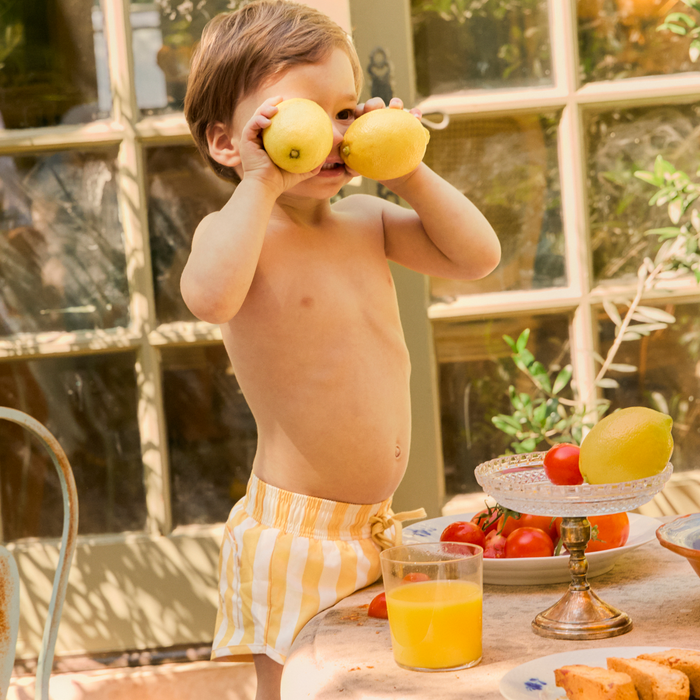 boys soleil cabana stripe boardie