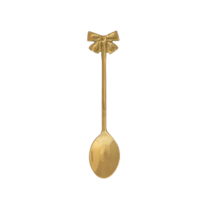 Brass Bow Spoon