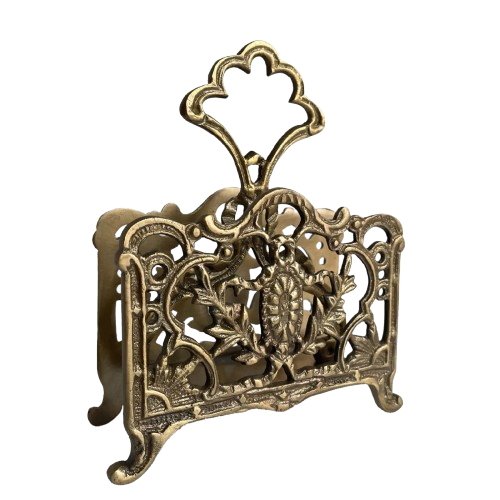 Brass Letter/Napkin Holder