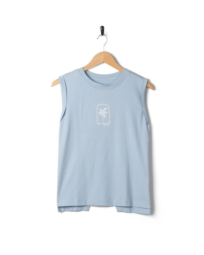 Breeze Vest Womens in Light Blue