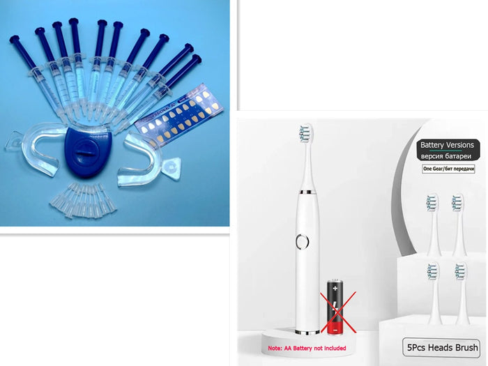 🦷✨ BrightSmile LED Teeth Whitening Kit