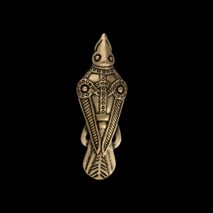 vkngjewelry brooch Uppåkra Brooch Bronze