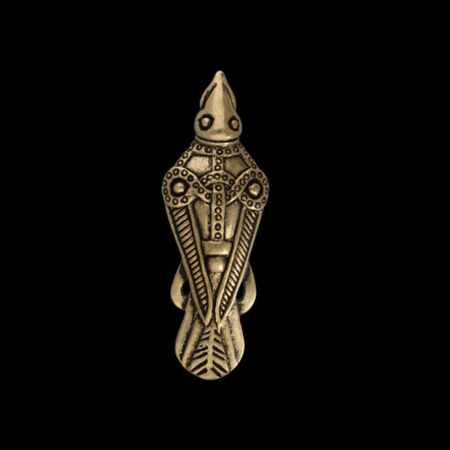 vkngjewelry brooch Uppåkra Brooch Bronze