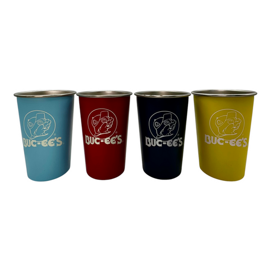 Buc-ee’s Color-Changing Metal Pint Set – 4-Pack Tumblers