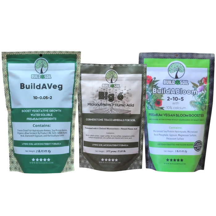 BuildASoil Complete Veg-Bloom Bundle